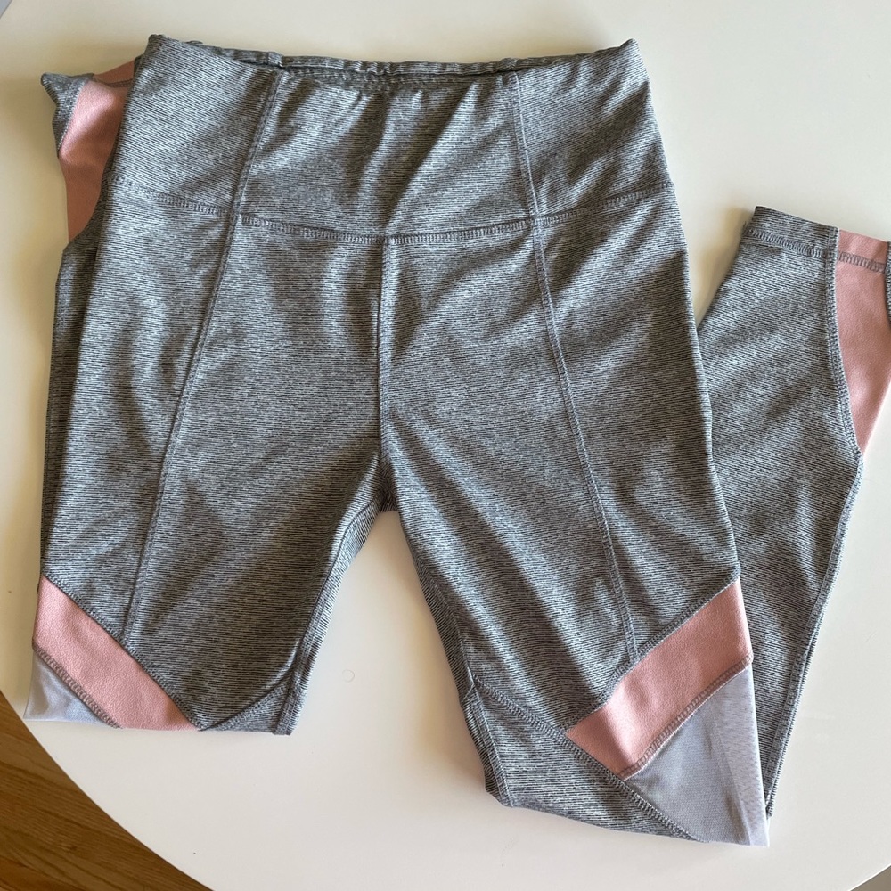 Girls Leggings with Mesh Inserts